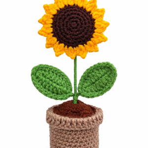 Sunflower pot